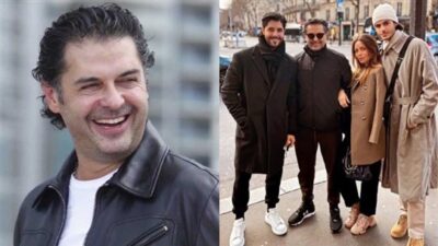 عائلة راغب علامة في باريس والسعادة تغمرهم