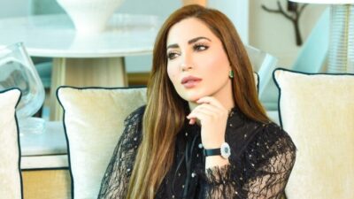 نسرين طافش بإطلالة كاجوال من المطار.. وهذا ما قالته عن السفر