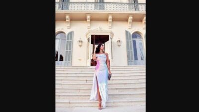 ياسمين صبري تخطف الأنظار بإطلالتها في “مهرجان كان”