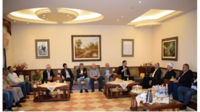 وزير الزراعة زار أبو الحسن للبحث في الواقع الزراعي في المتن الأعلى
