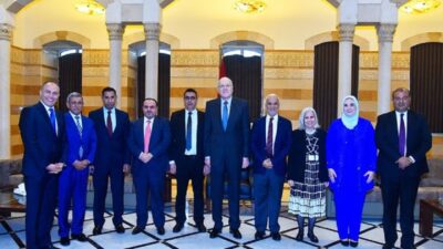 ميقاتي بحث مع وفد عربي في احتياجات لبنان