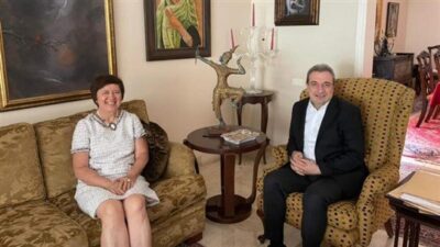دعم الأجهزة الأمنية واستجرار الغاز والكهرباء بين أبو فاعور وفرونتسكا
