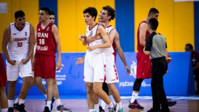 خسارة لبنان امام ايران في بطولة آسيا لكرة السلة تحت 16 سنة