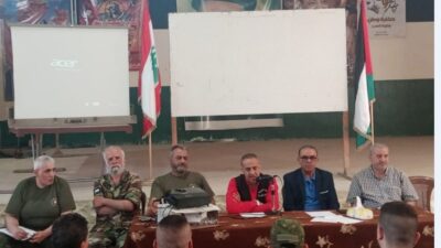 افتتاح دورة لإعداد مدربين بعنوان شركاء ضد المخدرات في مخيم البداوي