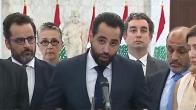 ‏النائب فراس حمدان باسم النواب “التغييريين”: سمّى 10 أعضاء من التكتل نواف سلام وامتنع 3 أعضاء عن التسمية