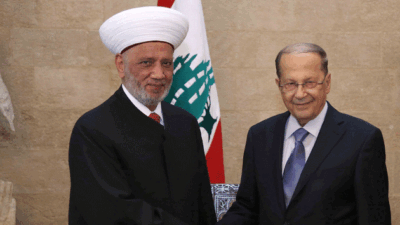 بعبدا تستمزج دار الفتوى… والمفتي: طبقوا الدستور!‏