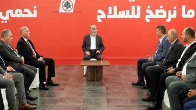 جعجع التقى وفدا من رميش: عون خسر الفرصة لإنقاذ البلد