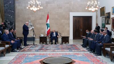 عون: من غير الوارد التنازل عن حقوق لبنان