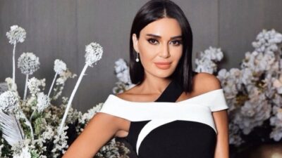 بالصورة – سيرين عبد النور تتألق بفستان من طوني ورد