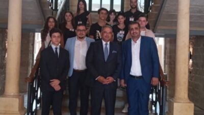 المرتضى التقى مجموعة من الطلاب المدرسيين والمهنيين نقلوا اليه ما يواجهونه من تحديات