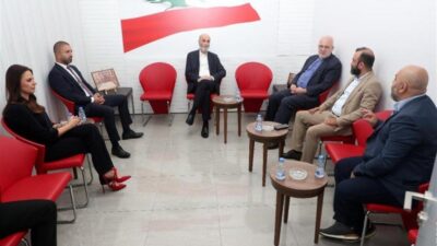 وفد من الكنيسة الإنجيليّة في معراب