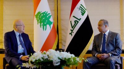 الكاظمي أبدى استعداده لإجراء اتصالات دولية بهدف حل أزمة لبنان