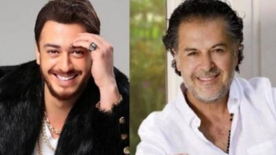راغب علامة يبارك لـ سعد لمجرد على “الحلق” والأخير يرد