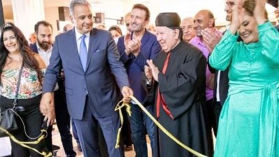 المرتضى افتتح معرضا للطلاب بعنوان أولادنا يرسمون ويكتبون الوطن