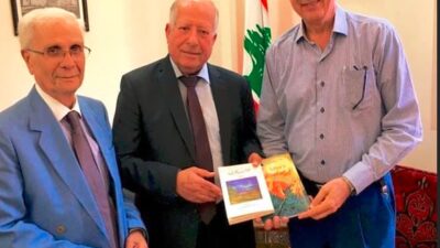  الأيوبي ومنجد يزوران رابطة الجامعيين ويبحثان مع رئيسها الحسامي في تفعيل الحركة الثقافية في طرابلس