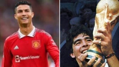 حملة تربط كريسيانو بالأسطورة مارادونا
