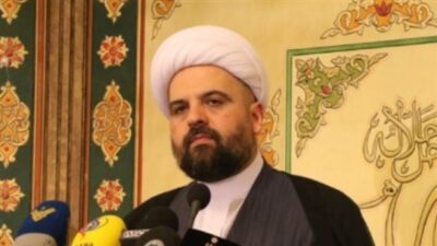 قبلان: لإنجاز ترسيم سياسي وطني سريع يضمن الحكومة والرئاسة معاً
