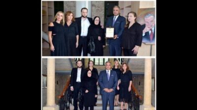 المرتضى استقبل وفداً من عائلة الراحل محمد علي شمس الدين