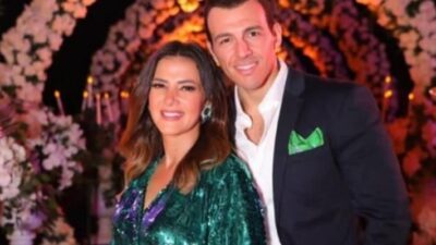 قبل عرض مسرحيتها..رامي رضوان برسالة داعمة لـ دنيا سمير غانم