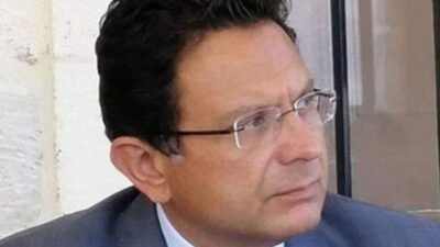 الخازن يعزّي بالمطران بولس الهاشم