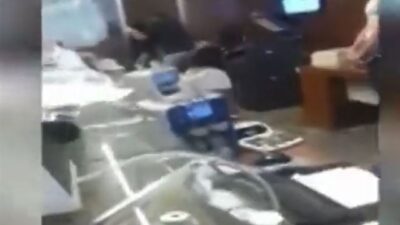 بالفيديو: مودع يقتحم “بنك بلوم” في حارة حريك!