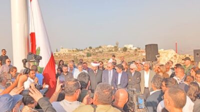 المكاري يرعى تظاهرة إعلامية على جبل الميرادور – تربل: نعلن تجذرنا في هذه الأرض ونحفر على الصخر شهادتنا للحياة بأننا ننتمي إلى وطن واحد