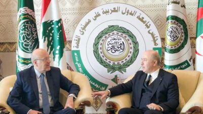 وصول ميقاتي الى الجزائر لتمثيل لبنان في القمة العربية.. استقبال رسمي وخلوة