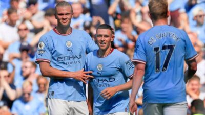 لاعب مانشستر سيتي: نستطيع الفوز مع أو بدون هالاند