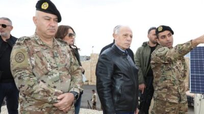 وزير الدفاع للعسكريين على الحدود الشرقية: أرى في وجوهكم كل العزم لحماية حدود الوطن