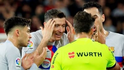 برشلونة يطعن ضد إيقاف ليفاندوفسكي