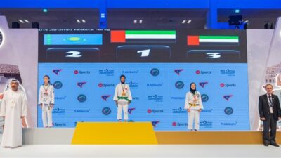 10 إماراتيات يصعدن لمنصات التتويج في بطولة العالم للجوجيتسو