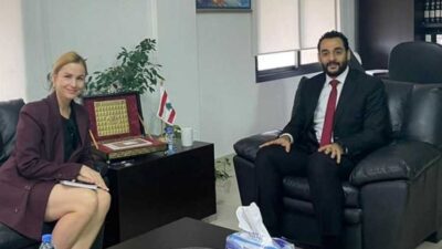 مدير عام الاقتصاد يلتقي ممثلة البنك الأوروبي للاستثمار في لبنان