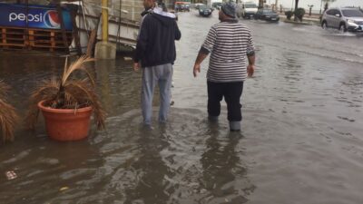 الامطار الغزيزة التي تساقطت في صيدا ومنطقتها صباحا ادت لطوفان بعض الشوارع(فيديو)