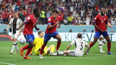 ‏⚽️ ‎كوستاريكا تقلب الطاولة على ‎ألمانيا وتسجل الهدف الثاني في الدقيقة 70