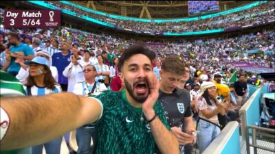 أسامة مروة يدخل غينيس كأول عربي يتابع جميع مباريات كأس العالم