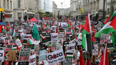 لندن.. استمرار المظاهرات المؤيدة للفلسطينيين