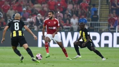 مونديال الأندية.. الأهلي يقسو على الاتحاد بثلاثية ويبلغ المربع الذهبي