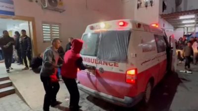 عشرات الشهداء والجرحى.. مجزرة مروعة عند بوابة مستشفى كمال عدوان في غزة