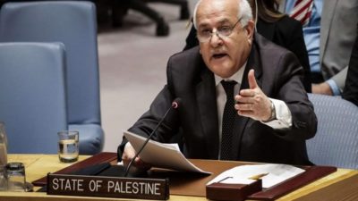 فلسطين: قرار مجلس الأمن خطوة في الاتجاه الصحيح