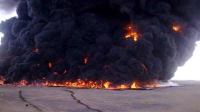 تفجير خط أنابيب نفطيّ في اليمن