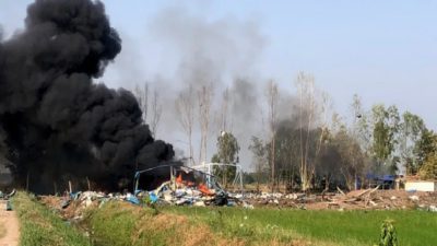 قتلى بانفجار في مصنع للألعاب النارية في تايلاند