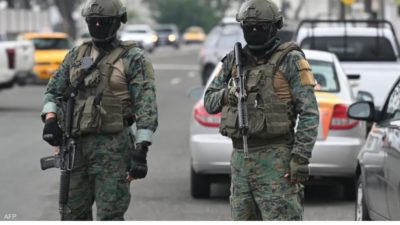 اعتقال 68 من رجال العصابات في الإكوادور