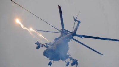 تحطم طائرة هليكوبتر روسية على متنها 3 أشخاص