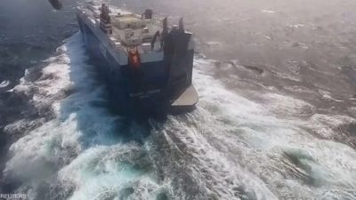 أمبري عن وقوع انفجارين قبالة جزيرة الزبير اليمنية: نحن على علم