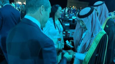 وزير الاقتصاد السعودي يلتقي نظيره الاسرائيلي: لنصنع التاريخ