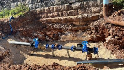 مؤسسة_مياه_لبنان_الجنوبي أنجزت خطتها الثانية لمشروع تطوير منظومة علمان المائية بربط مصادر المياه بالخزانات الإقليمية.