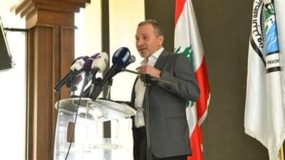 باسيل: لبنان والبترون ليسا للبيع