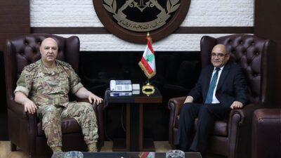 استقبالات العماد قائد الجيش