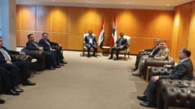 حمية عرض للمستجدات مع وزير النقل العراقي