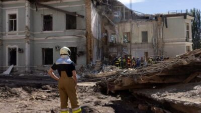 الوكالة الدولية للطاقة الذرية تندد بهجوم على مستشفى للأطفال في كييف